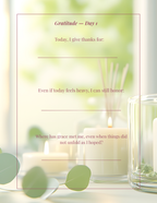 7-Day Morning & Evening Ritual Planner - A Gentle Return to Yourself " Print + Digital Bundle'