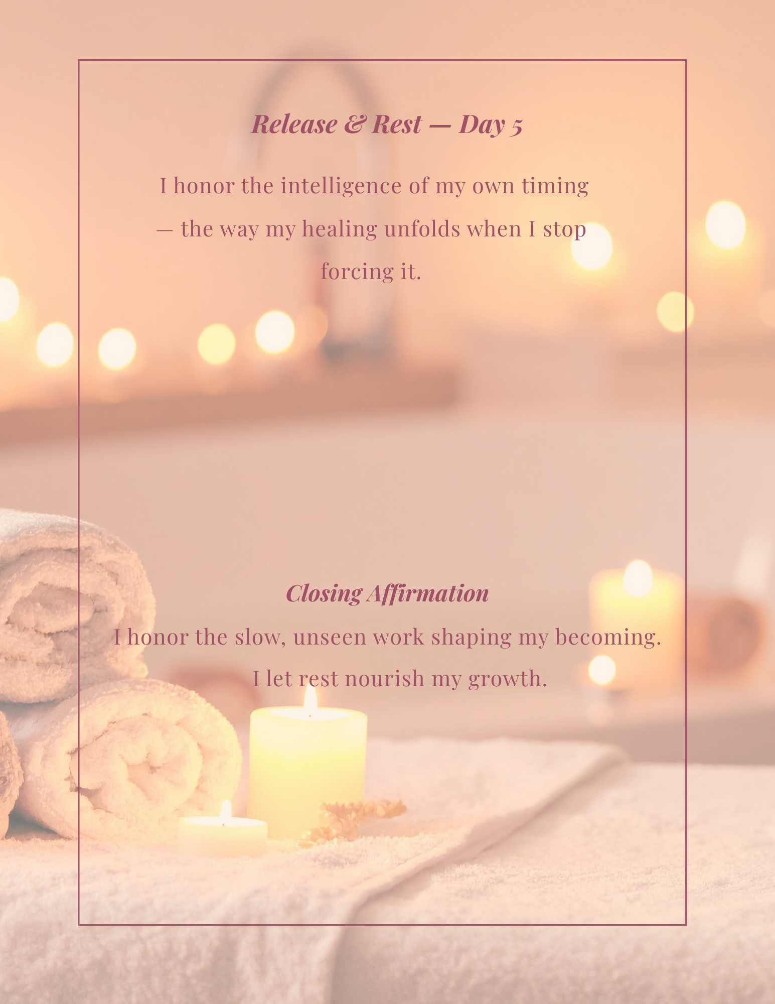 7-Day Morning & Evening Ritual Planner - A Gentle Return to Yourself " Print + Digital Bundle'
