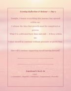 7-Day Morning & Evening Ritual Planner - A Gentle Return to Yourself " Print + Digital Bundle'