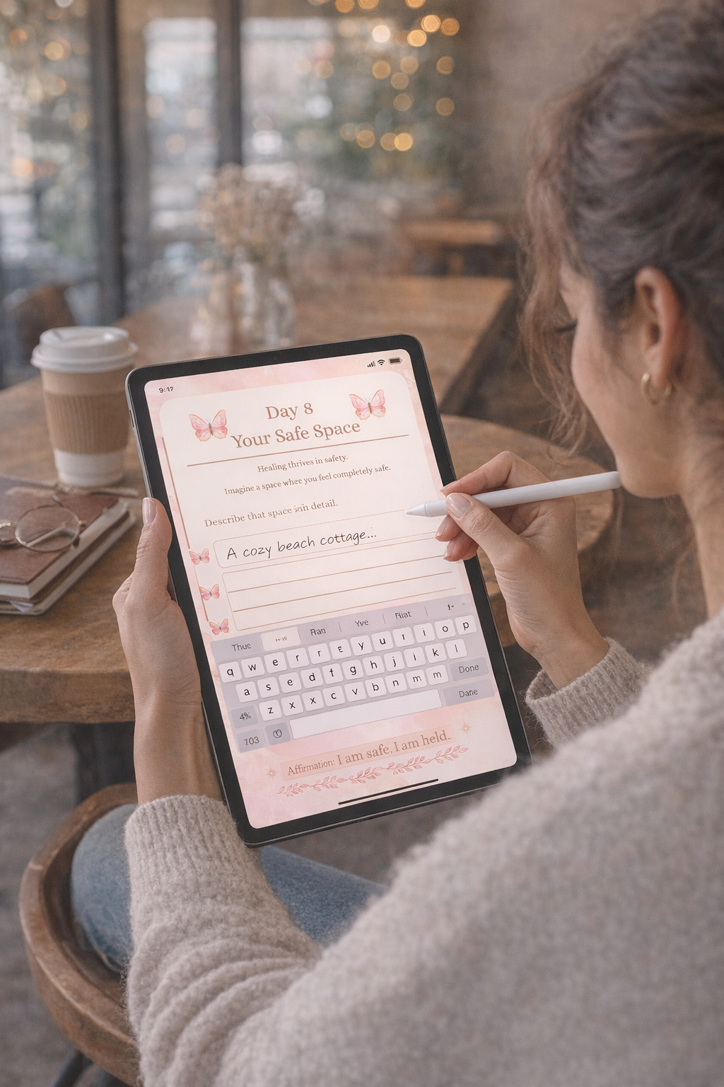 She Heals - 30 Day Guided Healing Journal  "Print + Digital Bundle"